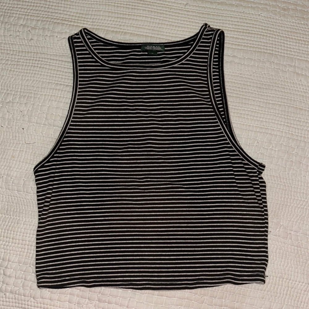 Stripped crop top